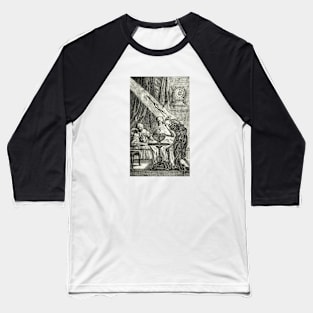 18th C. Visit from the Grim Reaper Baseball T-Shirt